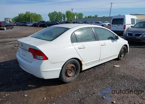 2010 Honda Civic Lx из США, поврежденный, VIN 2HGFA1F50AH506670